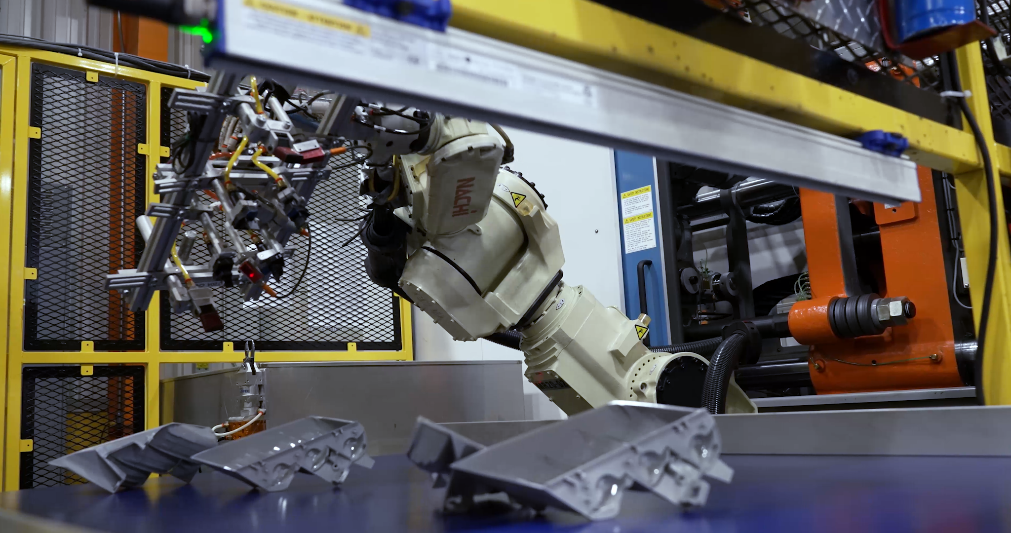 In production for about four months, the end of arm tools have not shown any wear or tear on the 3D-printed components